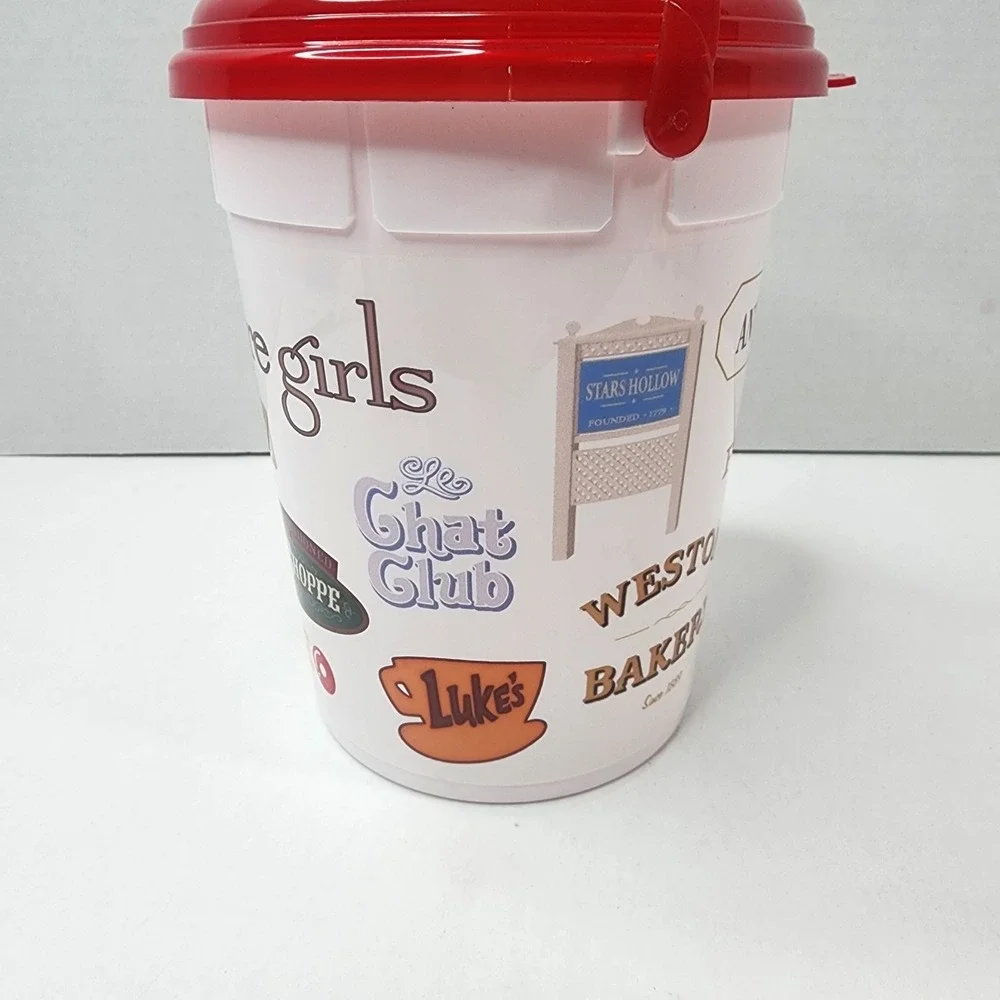 Gilmore Girls 25th anniversary Popcorn Bucket from Holiday Event in LA
